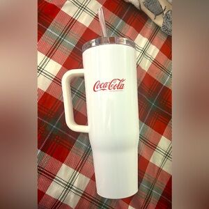 Coca-Cola Corkcicle large Tumbler Coca-Cola Red Script Cold Cup 30oz. ❤️🎄